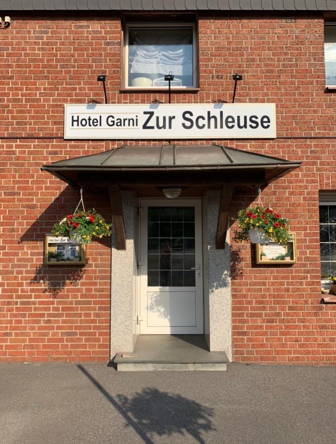 Hotel Zur Schleuse Datteln Exteriér fotografie