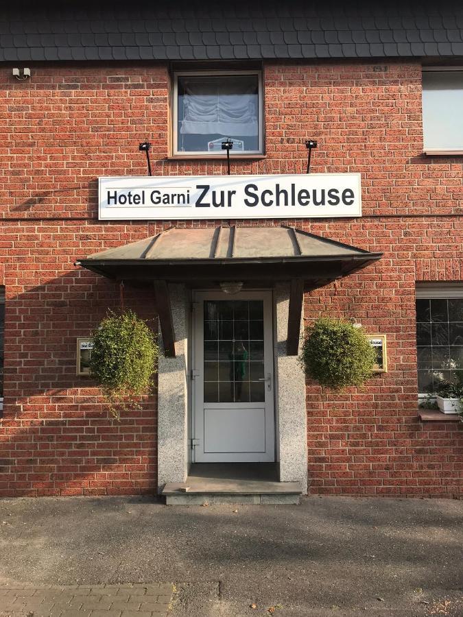 Hotel Zur Schleuse Datteln Exteriér fotografie